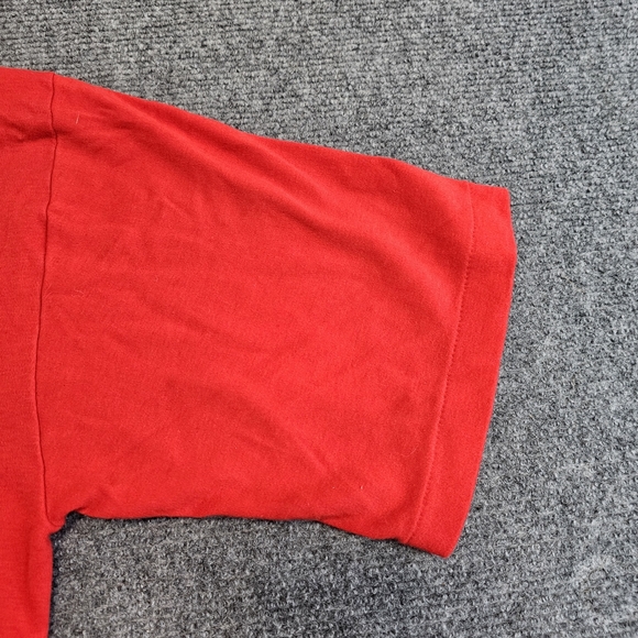 VTG Ichi Ban Tokyo LONG LIFE Kotobuki Shirt Mens M Red Short Sleeve Japan Made - Picture 6 of 11